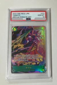 ＜特価＞〔PSA10鑑定済〕ヤマト(パラレル/illust:BerryVerrine)【SEC】{OP01-121}